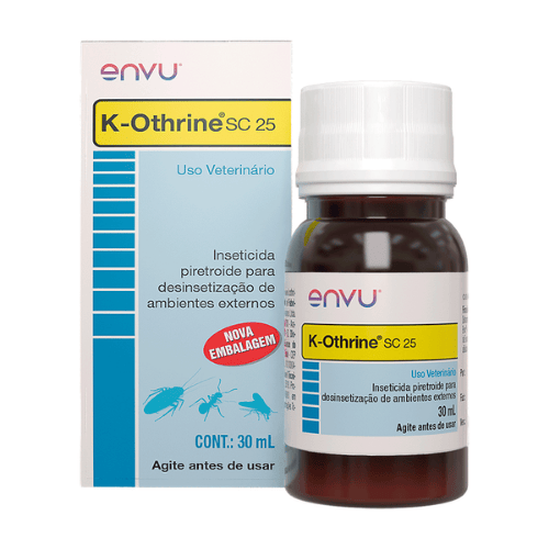 K-Othrine Inseticida Baratas Formigas Pulgas Carrapatos 30ml Bayer
