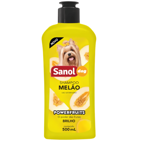 Shampoo Melão Sanol Dog 500ml