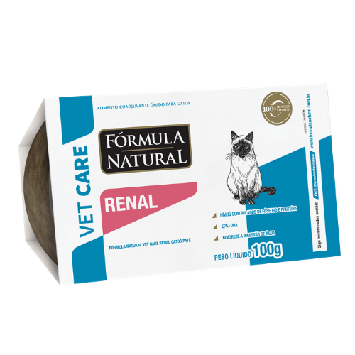 Ração Úmida Fórmula Natural Vet Care Renal Gatos Patê